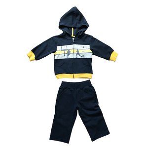 Kitestrings by Hartstrings Hoodie Sweatshirt and Sweatpants Outfit Boys‎ Size 2T